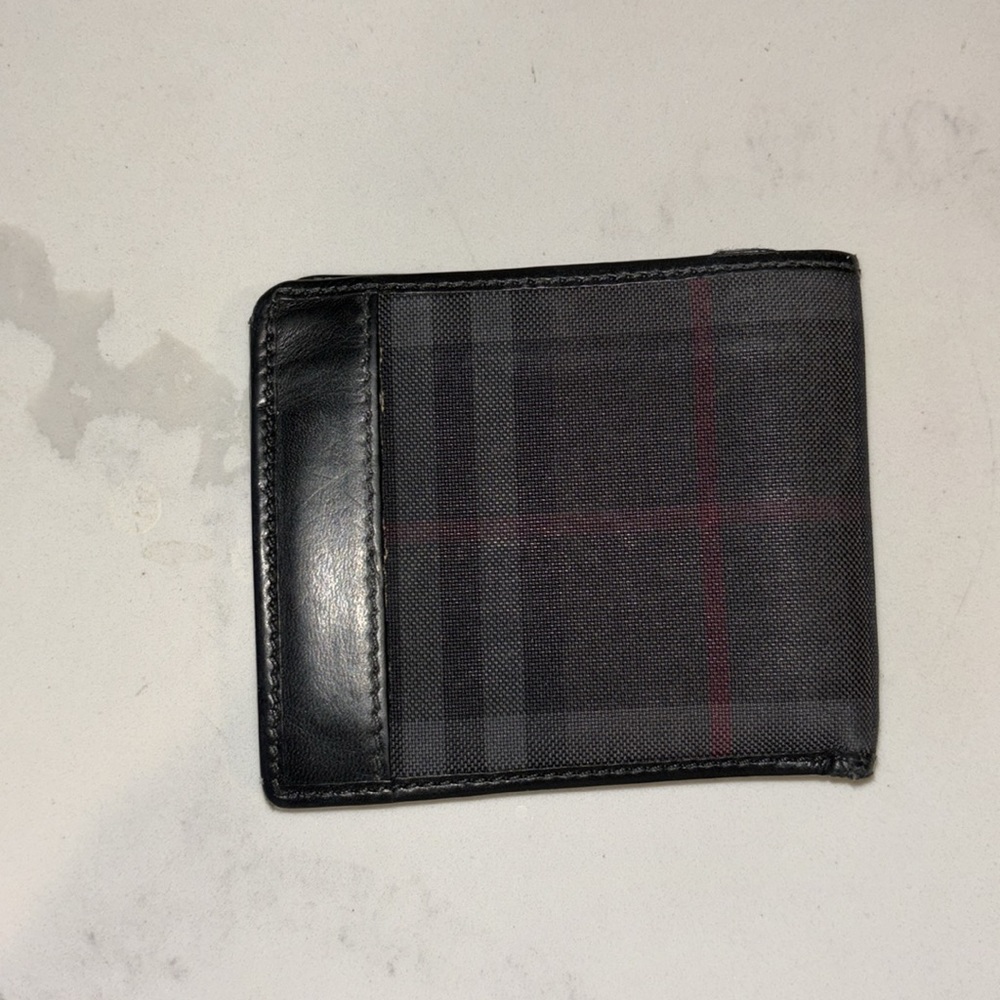 Black Burberry Bi-Fold Wallet - Gently used - Open to offers! - Picture 3 of 3